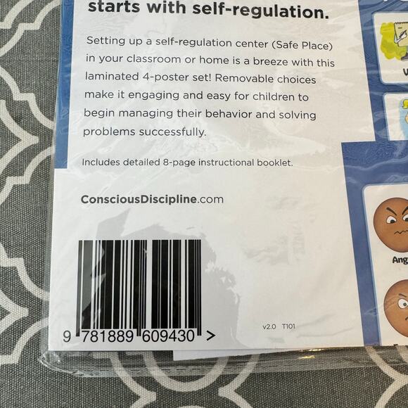 Conscious Discipline Safe Place Poster Set New In Package Classroom Or Home Kit - Picture 4 of 9